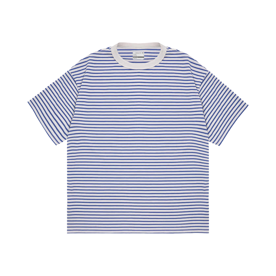 에스티유 클래식 스트라이프 티셔츠 블루