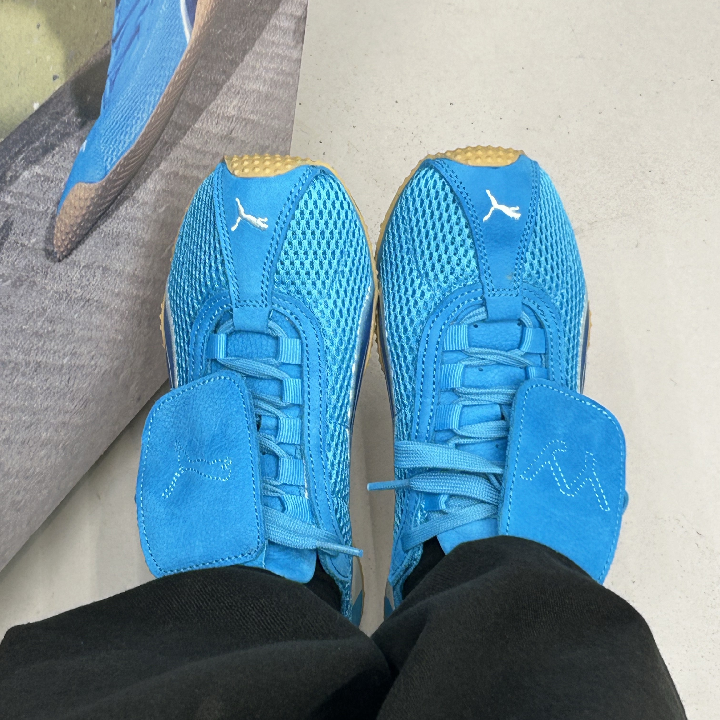 Puma x Open Yy H-street Hyperlink Blue 착용 스타일 - 2