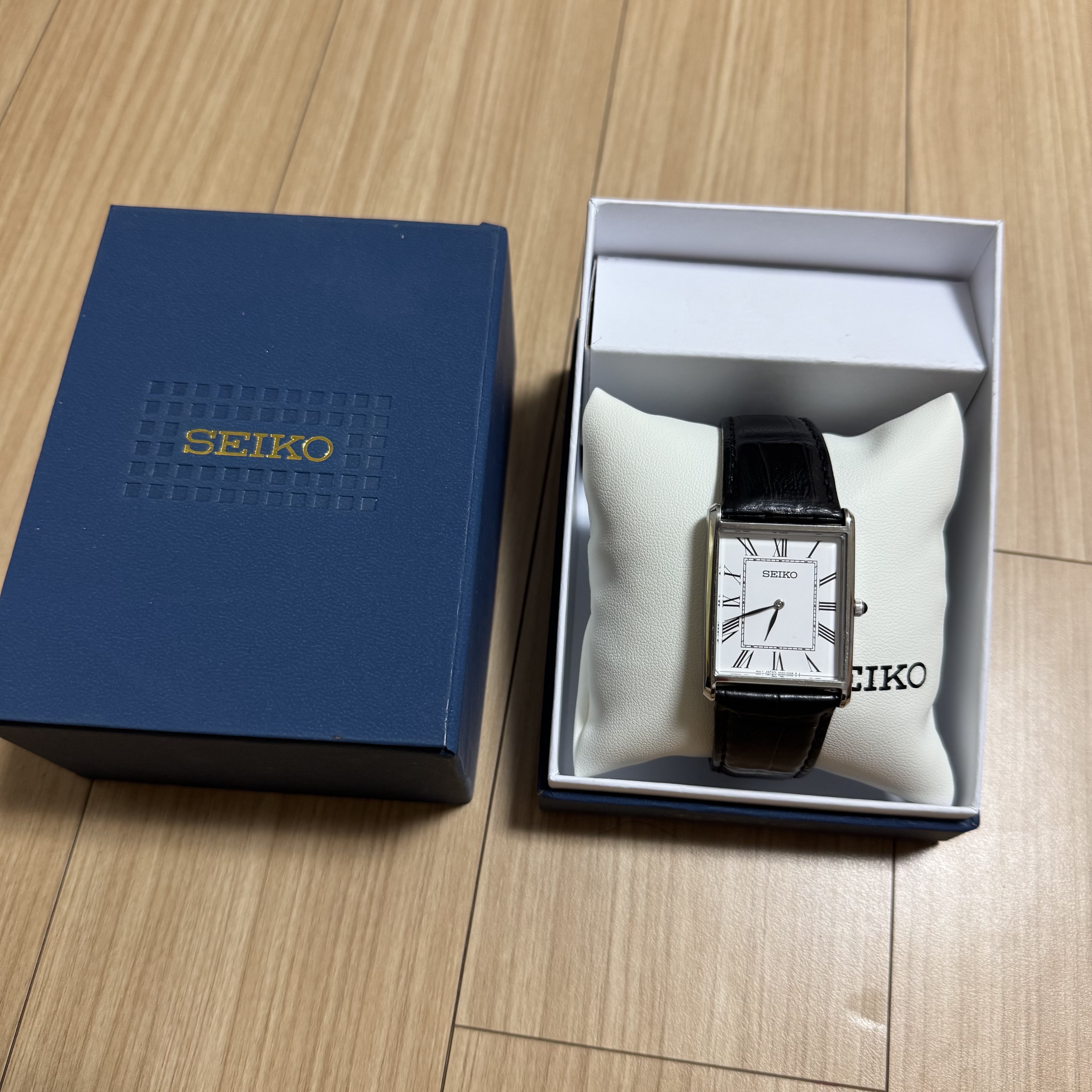 Seiko SWR052P1 Black 착용 스타일