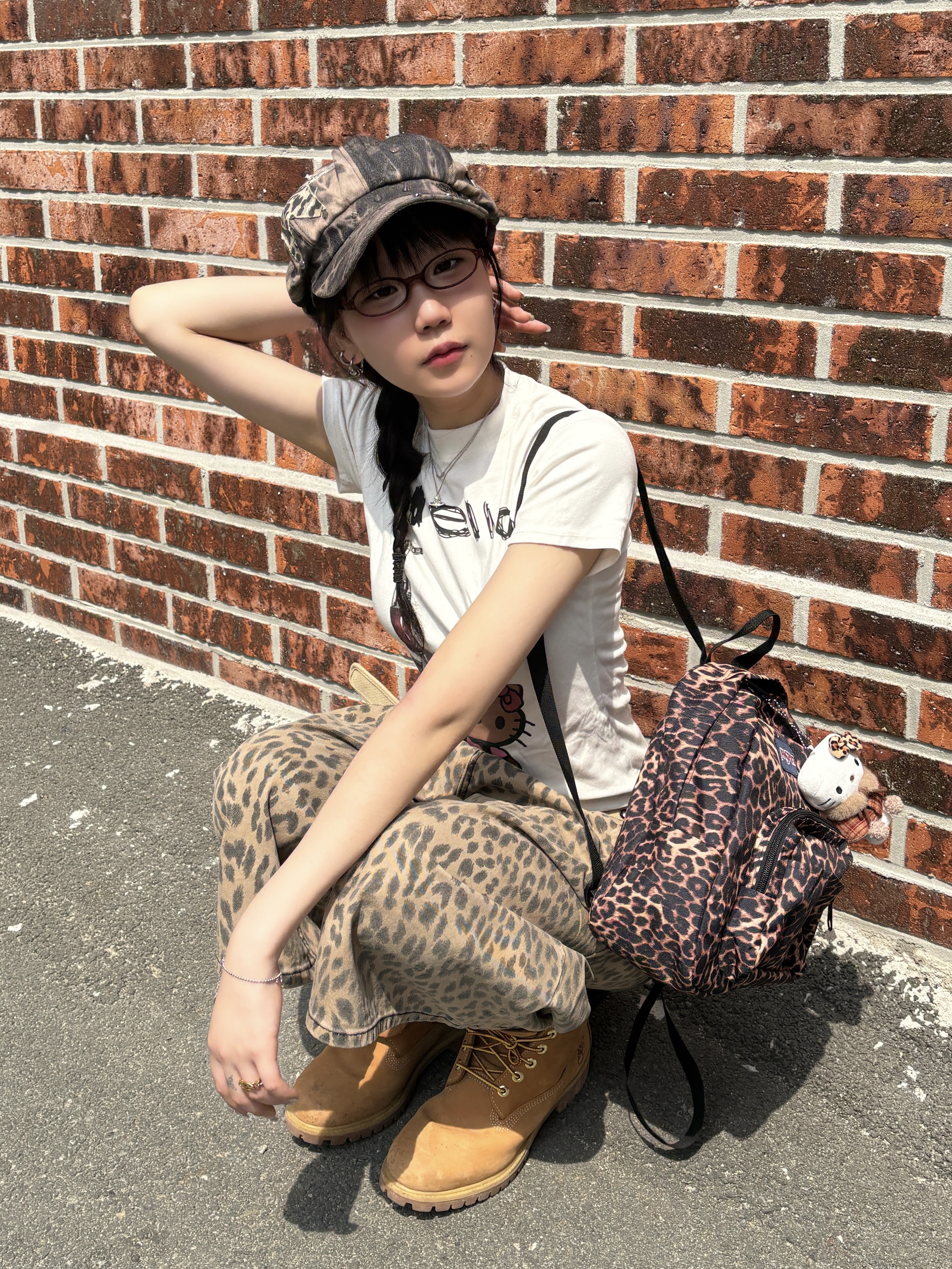 Jansport Half Pint Animal Illusion, Timberland Premium 6 inch Waterproof Boot Wheat Nubuck - Wide 착용 스타일 - 4