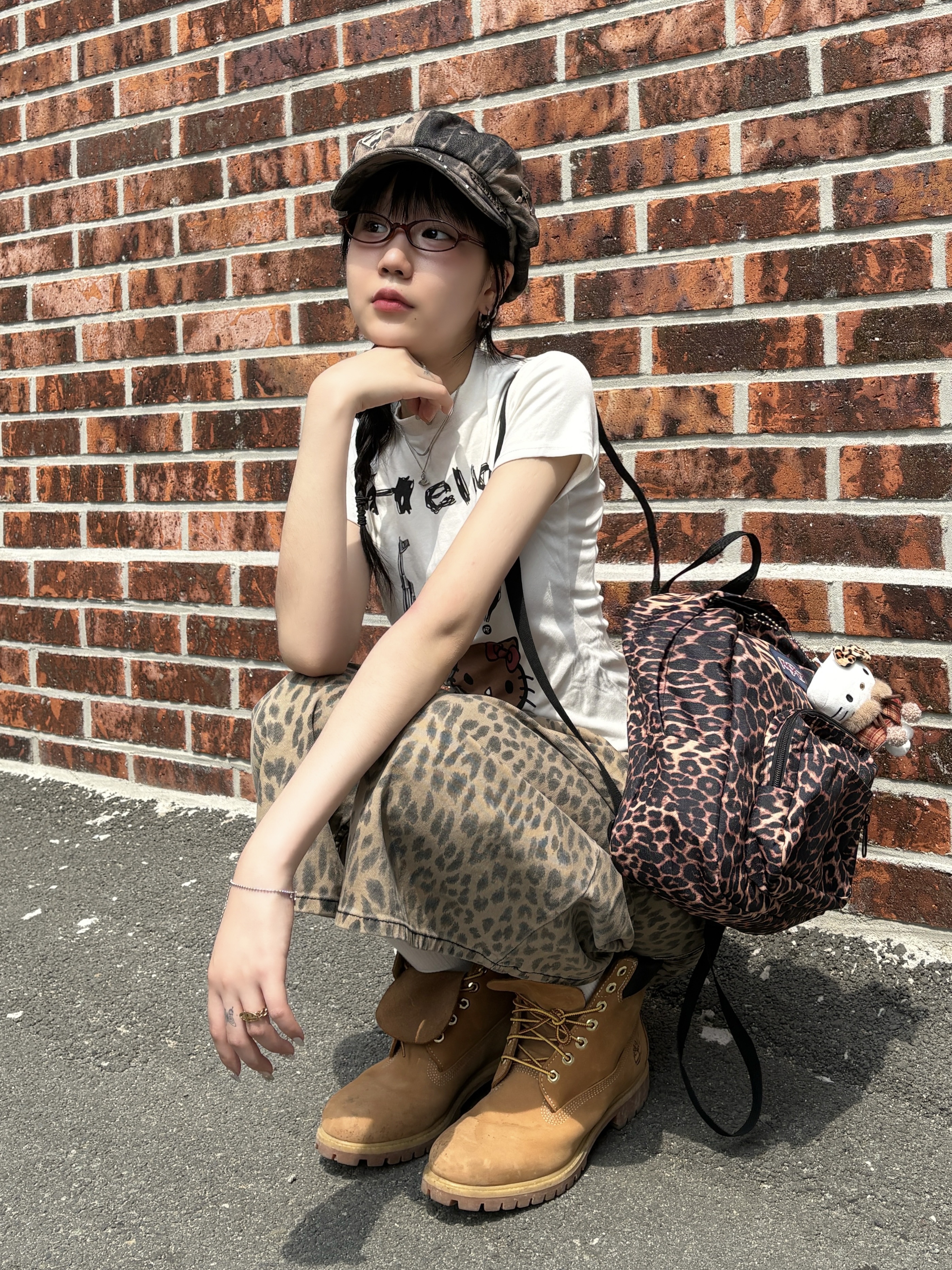 Jansport Half Pint Animal Illusion, Timberland Premium 6 inch Waterproof Boot Wheat Nubuck - Wide 착용 스타일 - 3