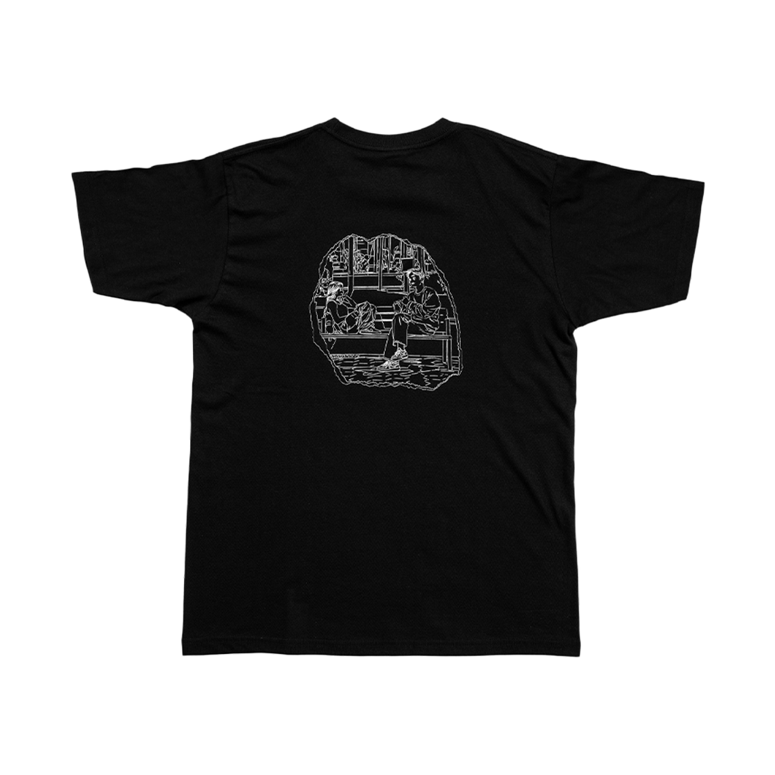 ARTBJUK0002 [3% 적립] Print Bakery Kim Jungyoun, Every Moment T-Shirt Black