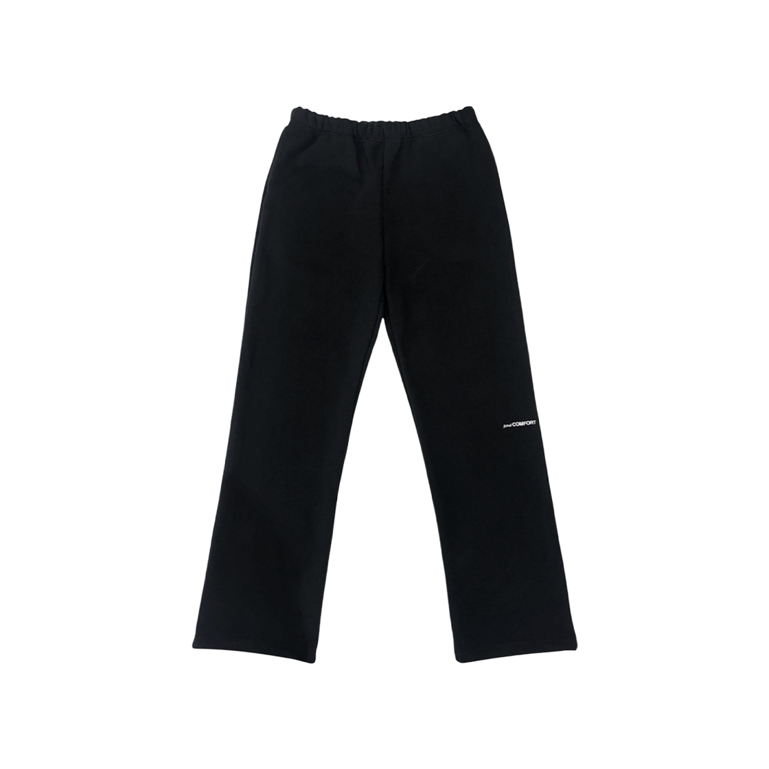 지초이 헤비 웨이트 코튼 스트레이트 레그 팬츠 블랙(Jichoi Heavy Weight Cotton Straight Leg Pants Black)