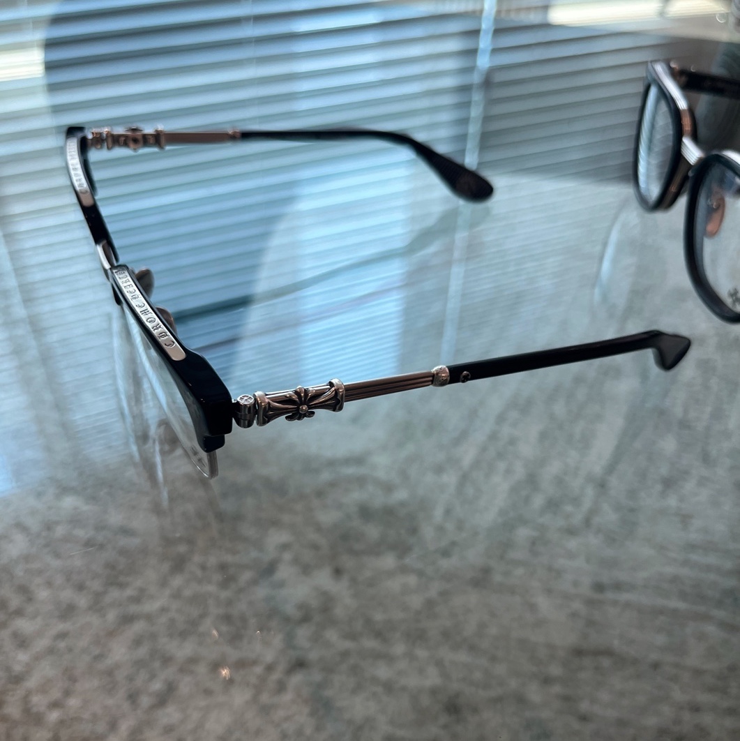 Chrome Hearts Duck Butter Black Shiny Silver, Chrome Hearts Bonennoisseur II Black Brushed Silver 착용 스타일 - 4