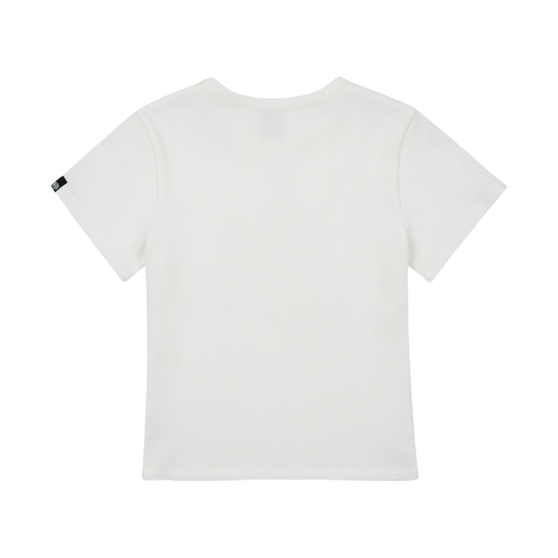 (W) 데우스 엑스 마키나 스몰 쉴드 베이지 티셔츠 화이트((W) Deus Ex Machina Small Shield Baby T-Shirt White) - 2