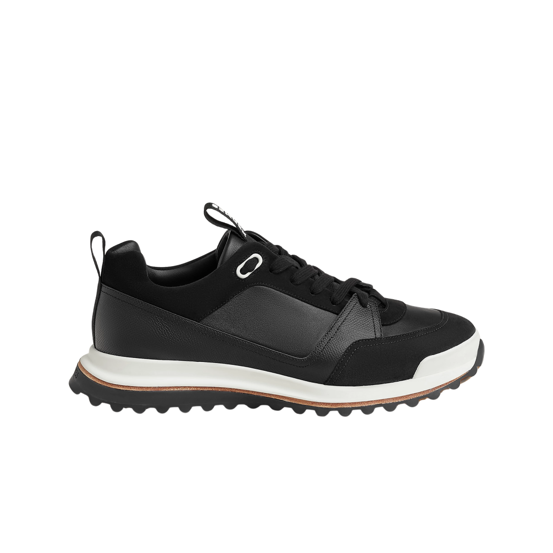 에르메스 리더 스니커즈 앱송 스웨이드 고트스킨 & 누아(Hermes Leader Sneakers Epsom Suede Goatskin & Noir) - 2