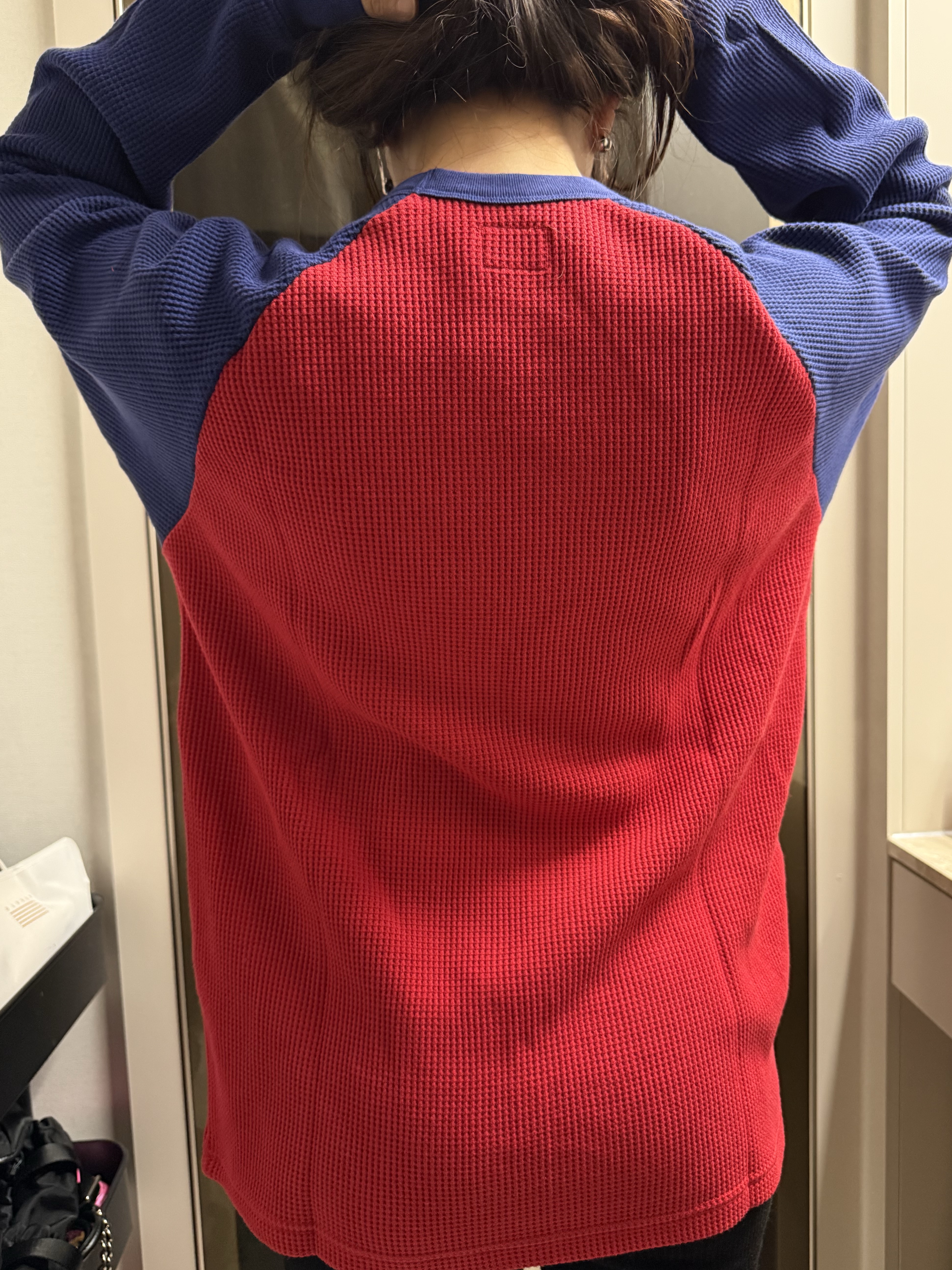 Supreme x GOODENOUGH Thermal Red - 25SS 착용 스타일 - 3