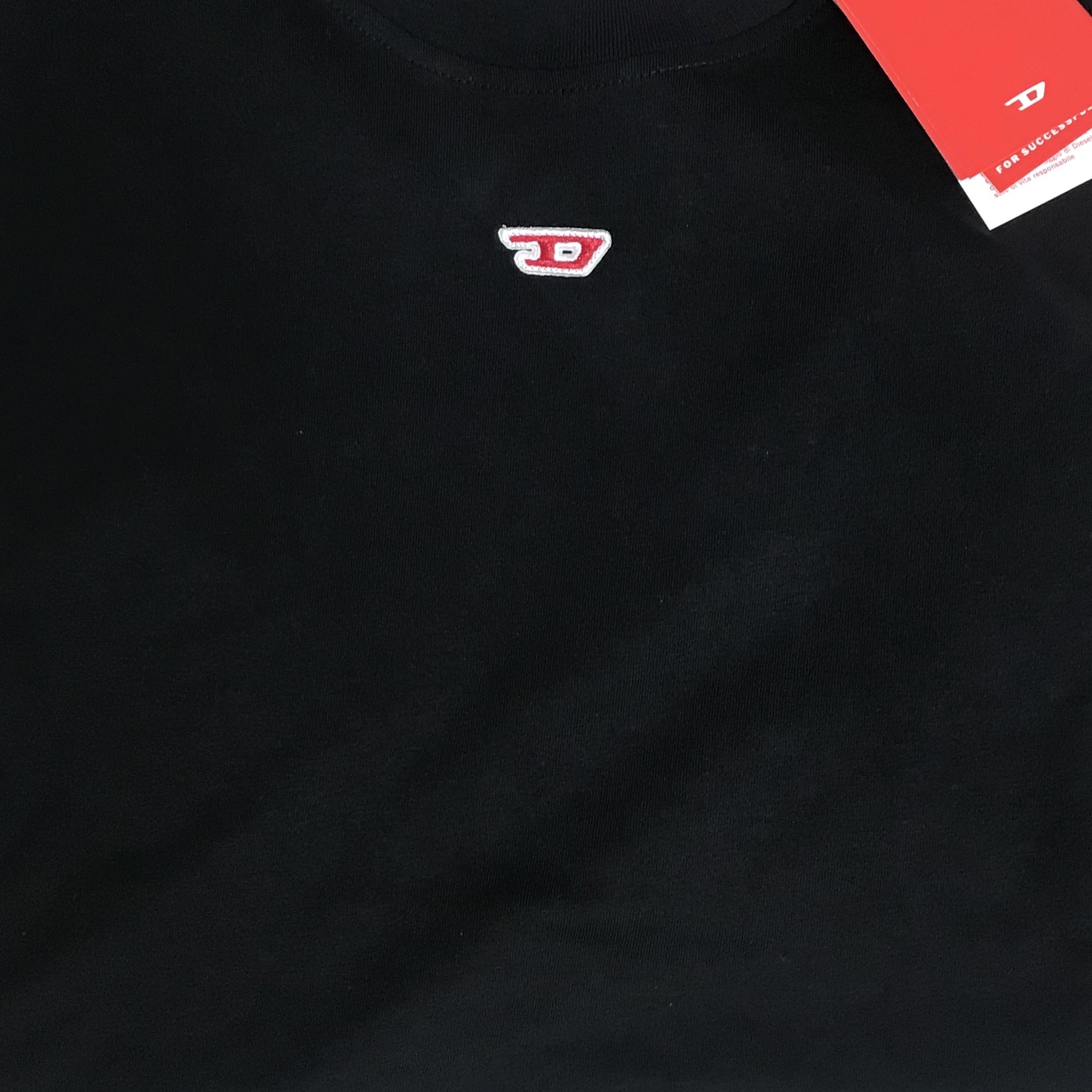 Diesel T-Diegor-D T-Shirt Black 착용 스타일