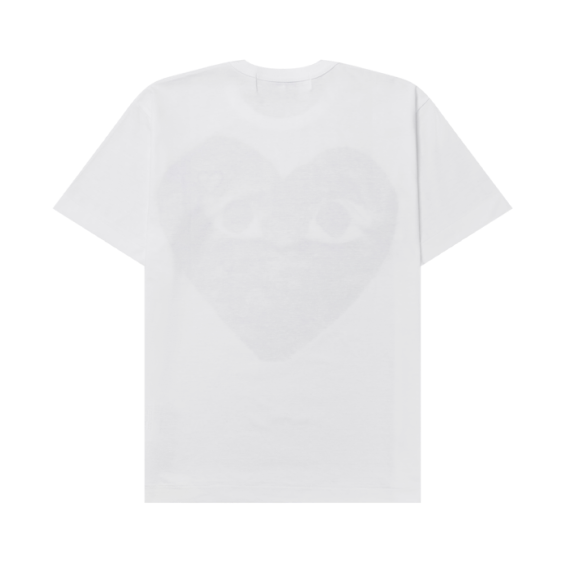 AX-T242-051-1 Play Comme des Garcons Camouflage Heart T-Shirt White - #2