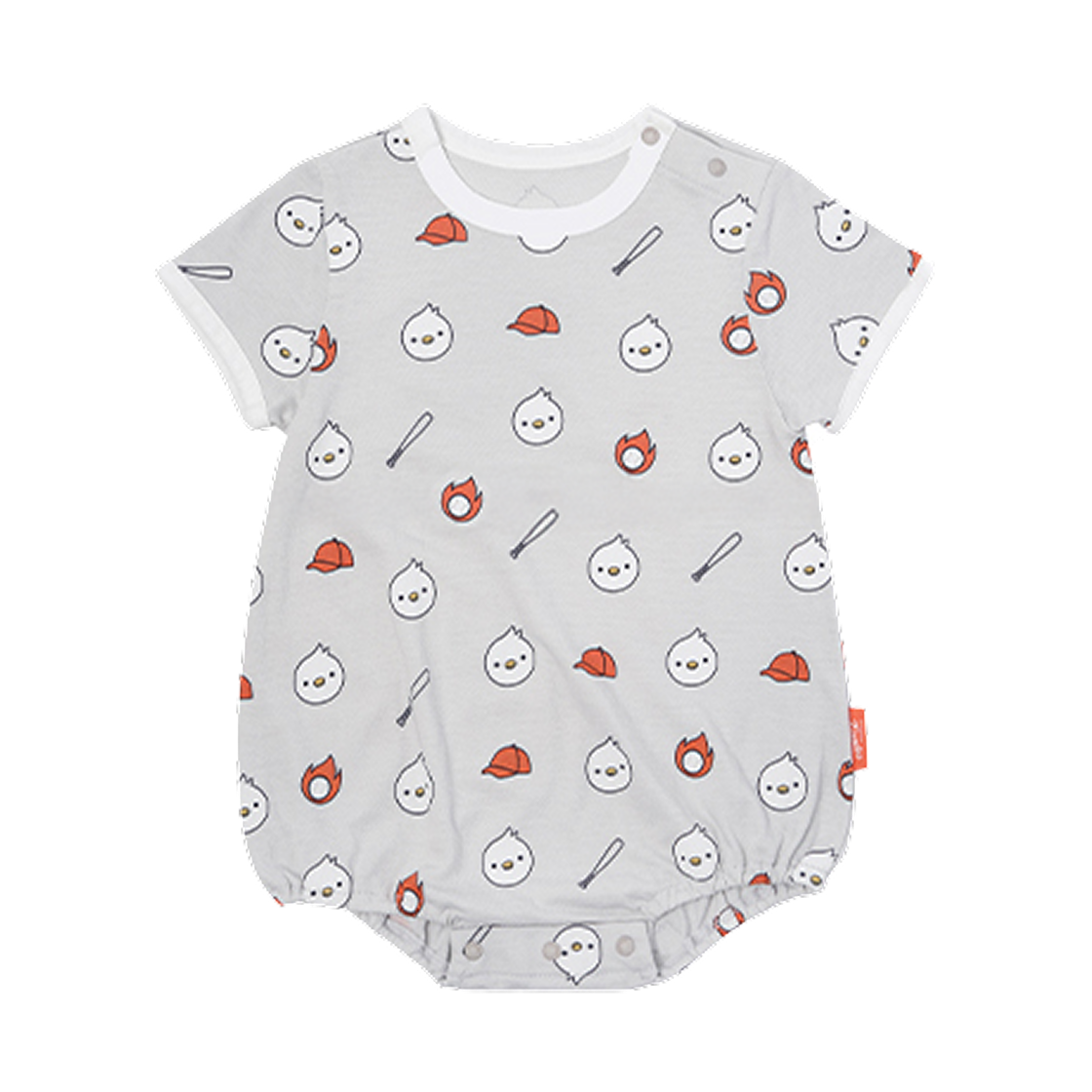 - Hanwha Eagles x Bamboo Bebe Bodysuit Uniform Grey