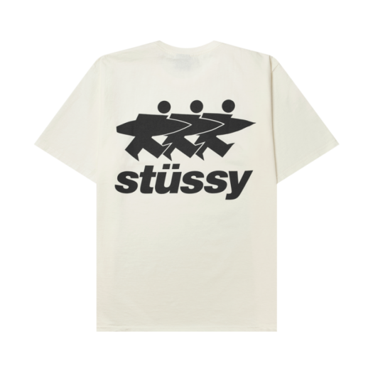 1905063 Stussy Surfwalk Pigment Dyed T-Shirt Natural