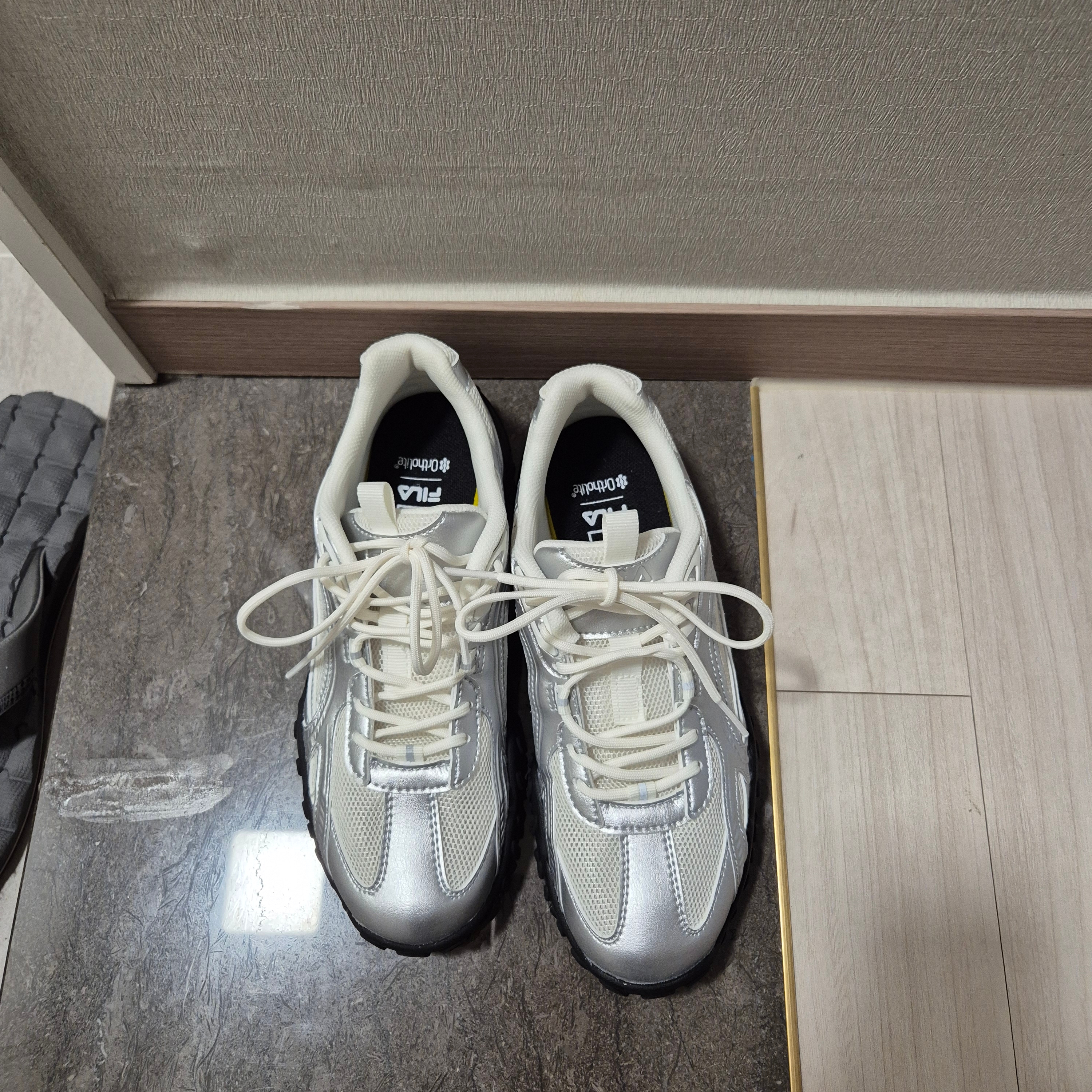 Fila Echappe MS Silver Moon 착용 스타일