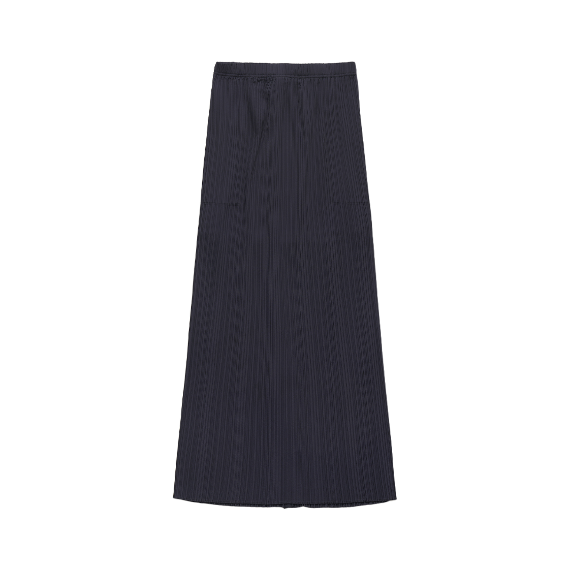 파르벵 플리츠 롱 스커트 다크 네이비(FARVEN Pleats Long Skirt Dark Navy)