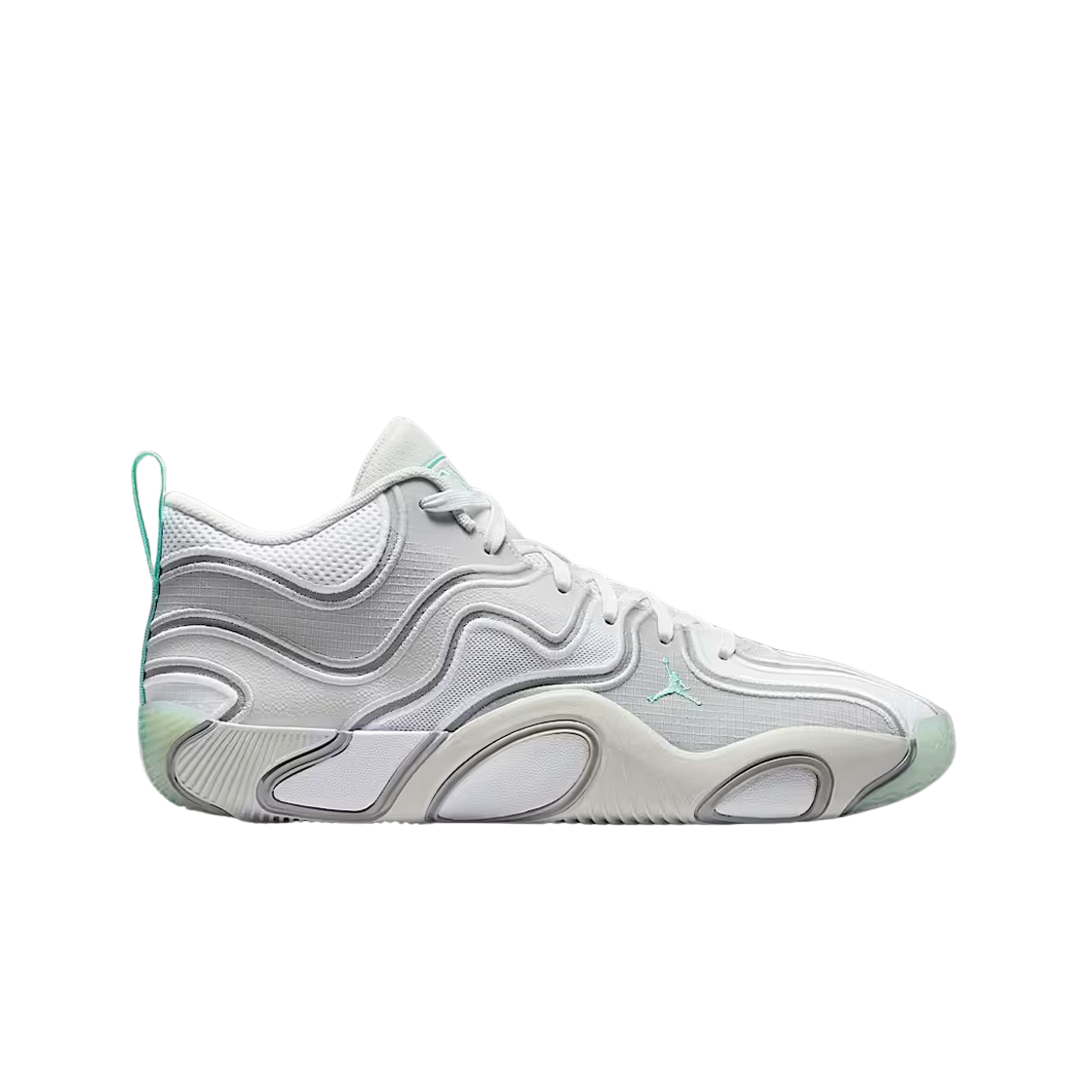 조던 테이텀 3 PF 깅엄 플래티넘 틴트 라이트 스모크 그레이(Jordan Tatum 3 PF Gingham Platinum Tint Light Smoke Grey)