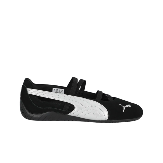 (W) Puma Speedcat Ballet Suede Black Silver