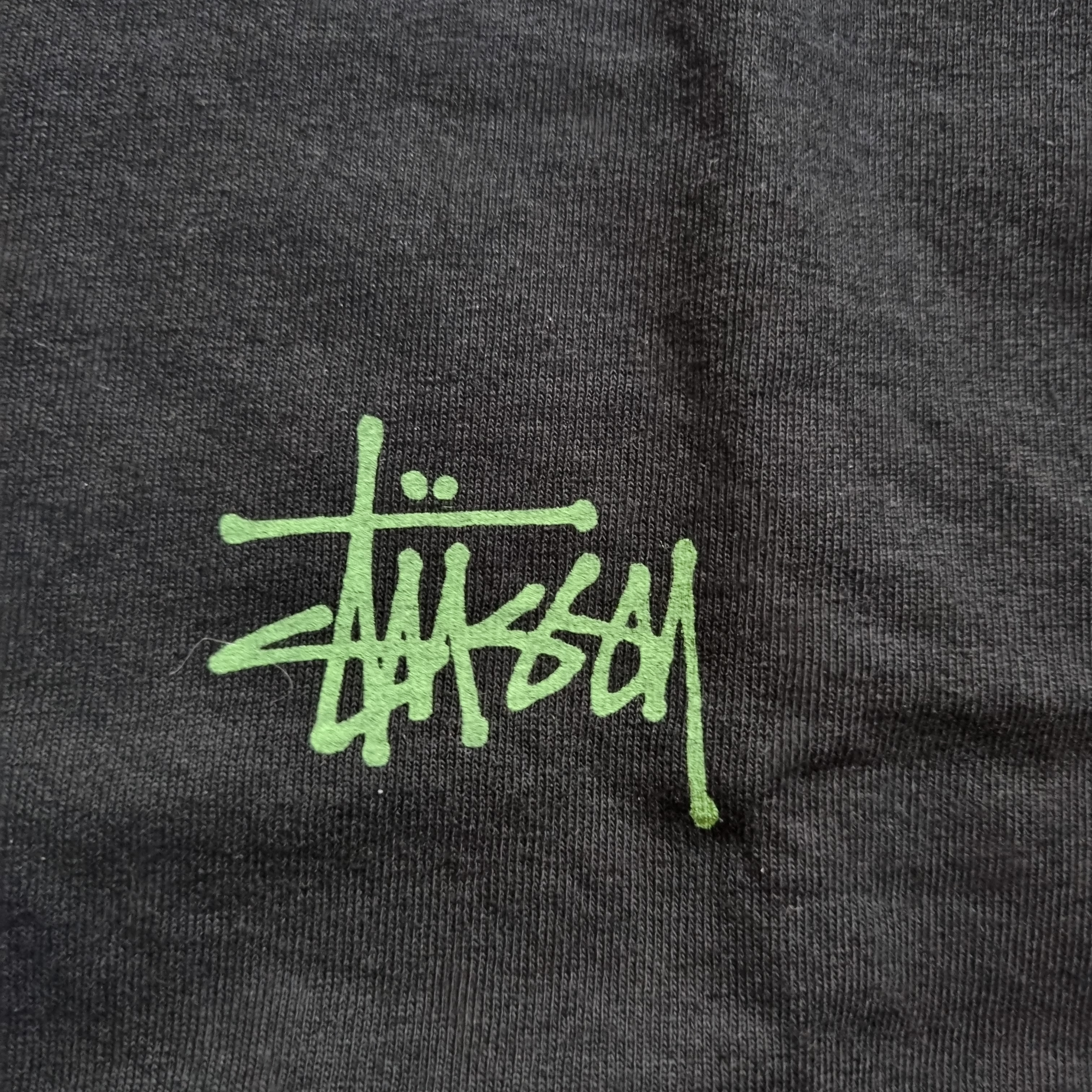 Stussy X-Ray Fishin T-shirt Black 착용 스타일