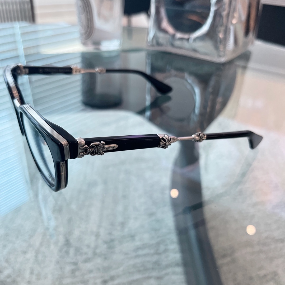 Chrome Hearts Duck Butter Black Shiny Silver, Chrome Hearts Bonennoisseur II Black Brushed Silver 착용 스타일 - 2