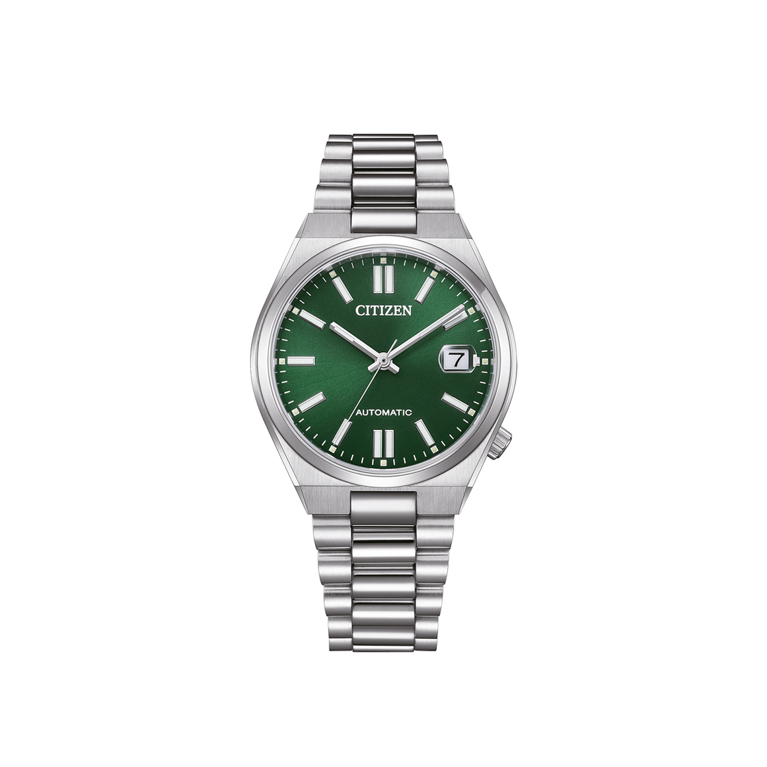 NJ0200-50X (W) Citizen Automatic 37mm Stainless Steel Green Silver