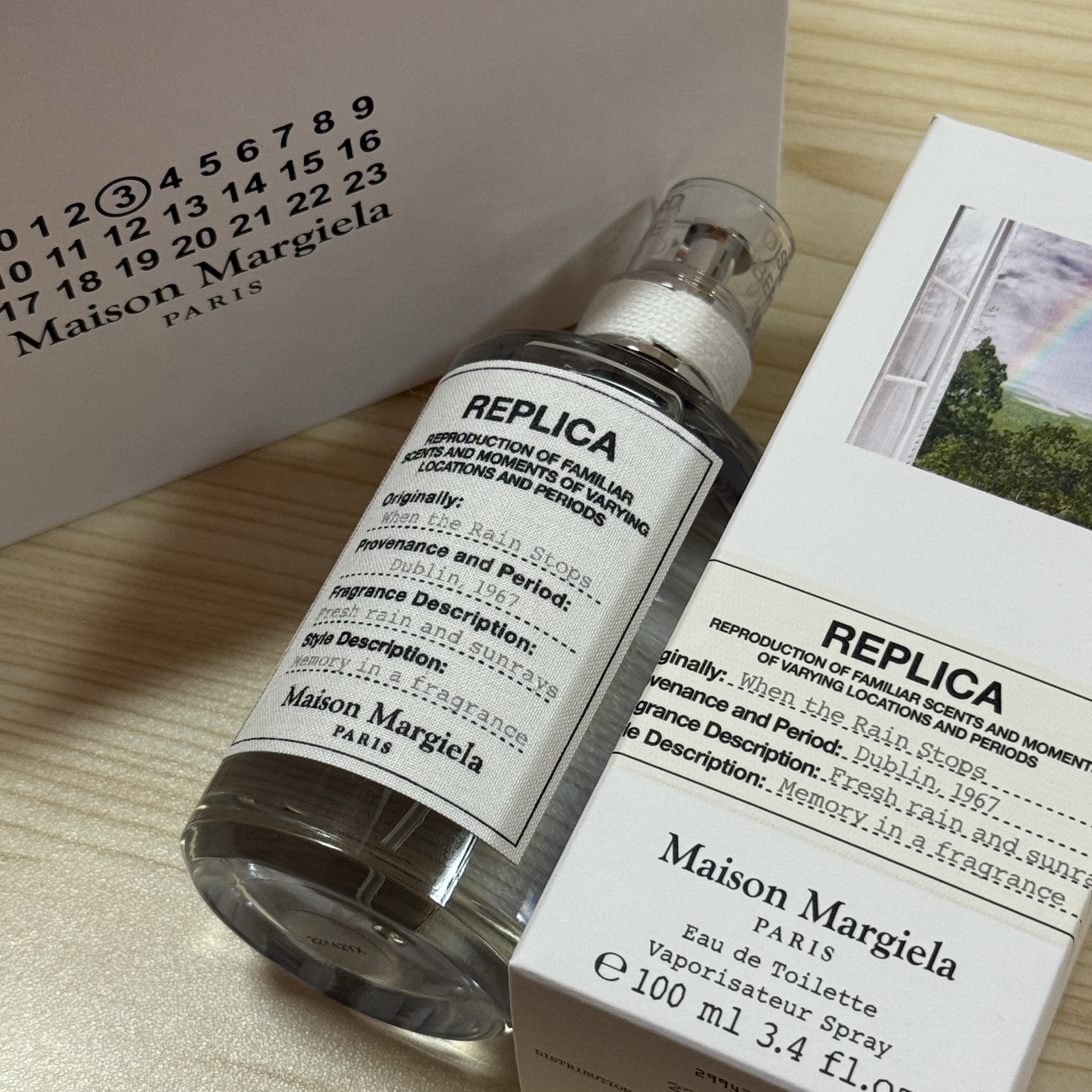 Maison Margiela Replica When the Rain Stops Eau De Toilette 100ml 착용 스타일 - 1