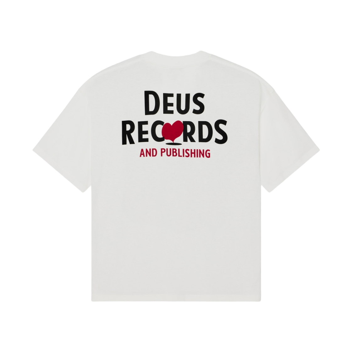 데우스 엑스 마키나 딥 컷 티셔츠 화이트(Deus Ex Machina Deep Cut T-Shirt White) - 1