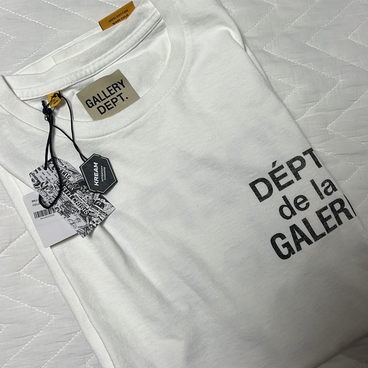 Gallery Dept. French T-Shirt White 착용 스타일