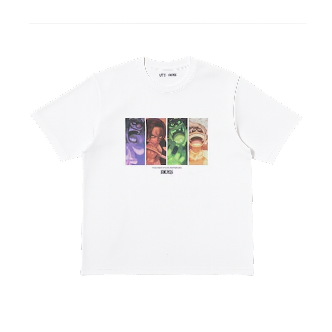 유니클로 UT x 원피스 그래픽 티셔츠 D 화이트 - JP(Uniqlo UT x One Piece Graphic T-shirt D White - JP)