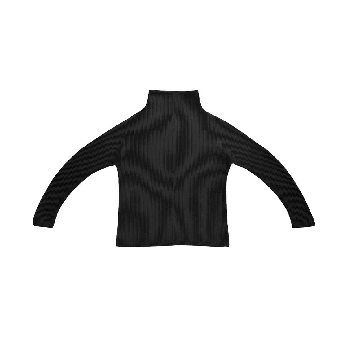 (W) 지초이 와플 롱슬리브 블랙((W) Jichoi Waffle Long Sleeve Black)