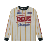 Deus Ex Machina Route One Moto Jersey Cloud Dancer