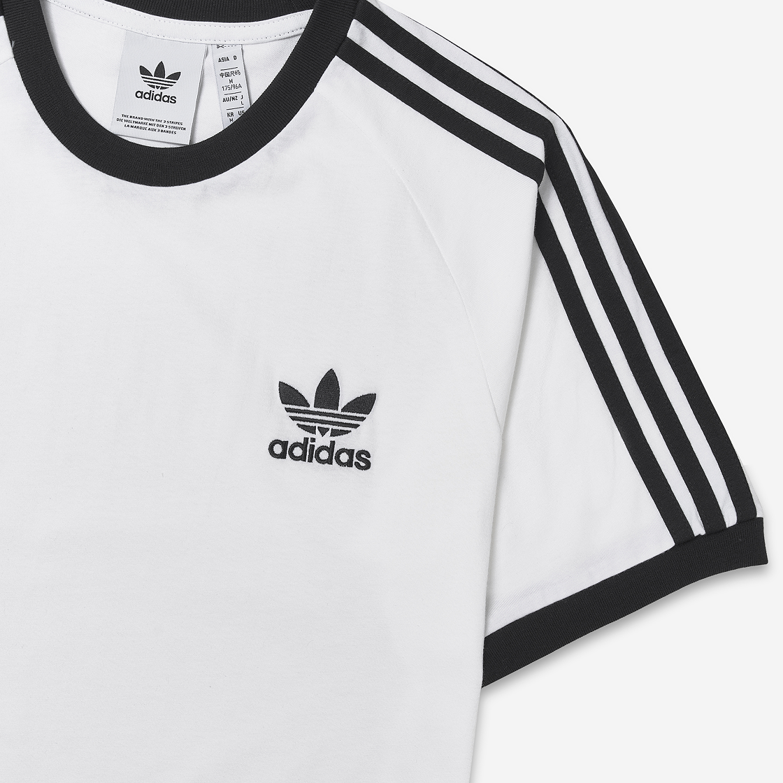 IA4846 Adidas Adicolor Classics 3-Stripes T-Shirt White - KR Sizing - #3