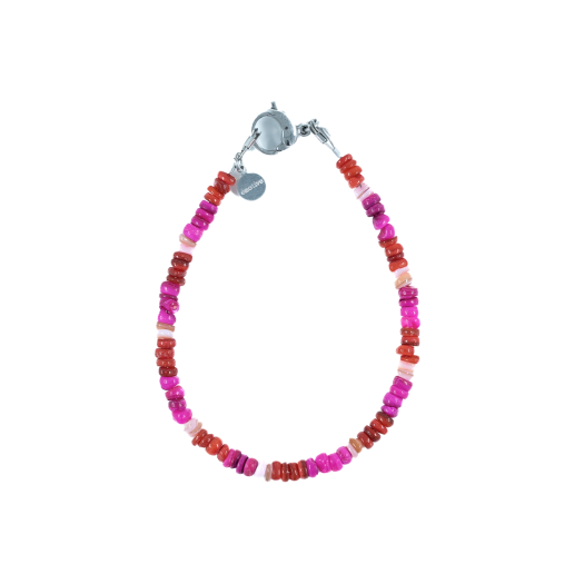 KR89566 Emotive mother-of-pearl pink bracelet
