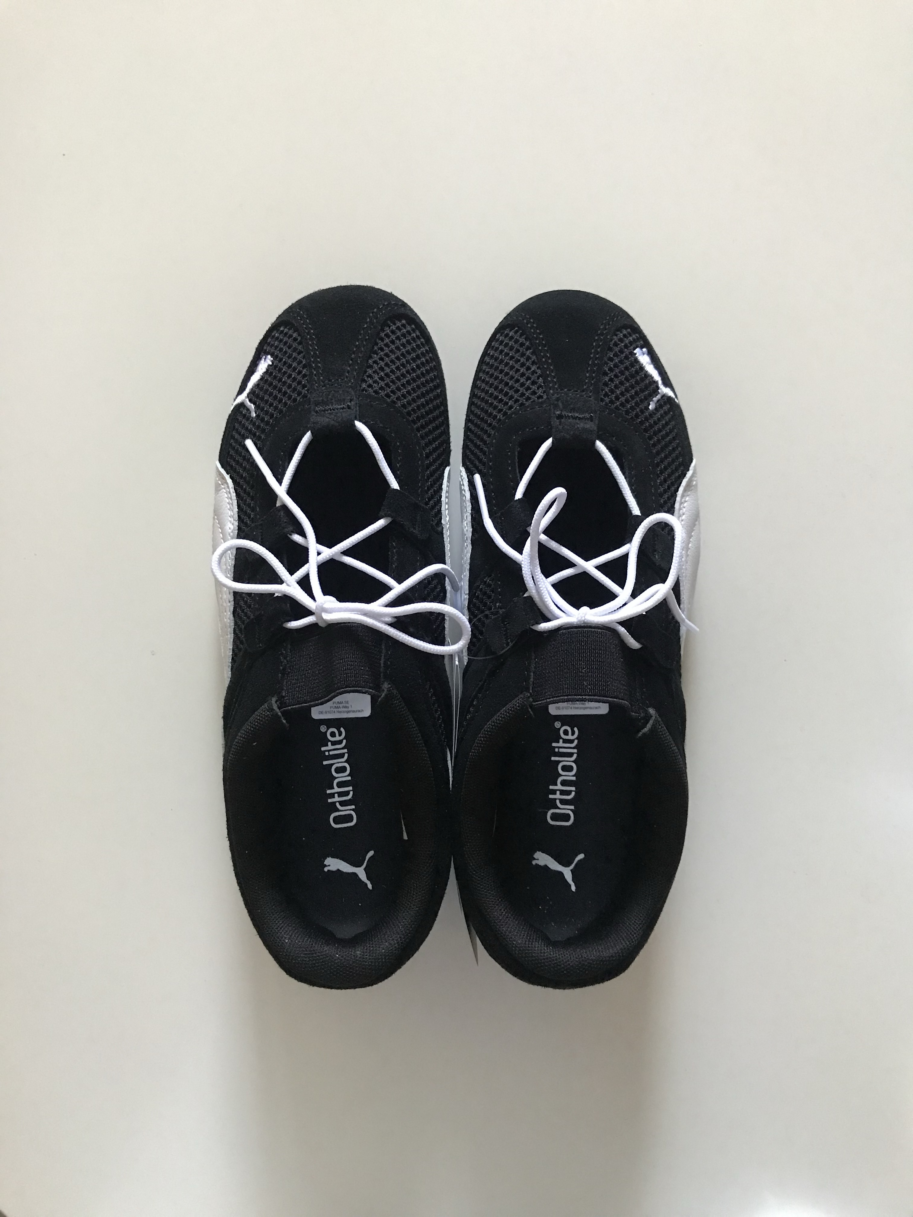 (W) Puma Speedcat Go Puma Black Puma White 착용 스타일 - 3