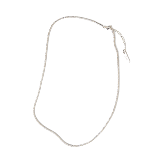 DJ25N01 December Ten Shiny Necklace Sterling Silver