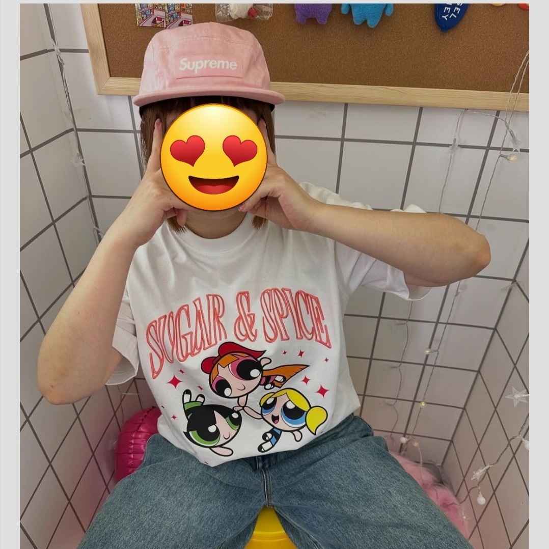 Supreme Denim Camp Cap Pink - 25SS 착용 스타일 - 5