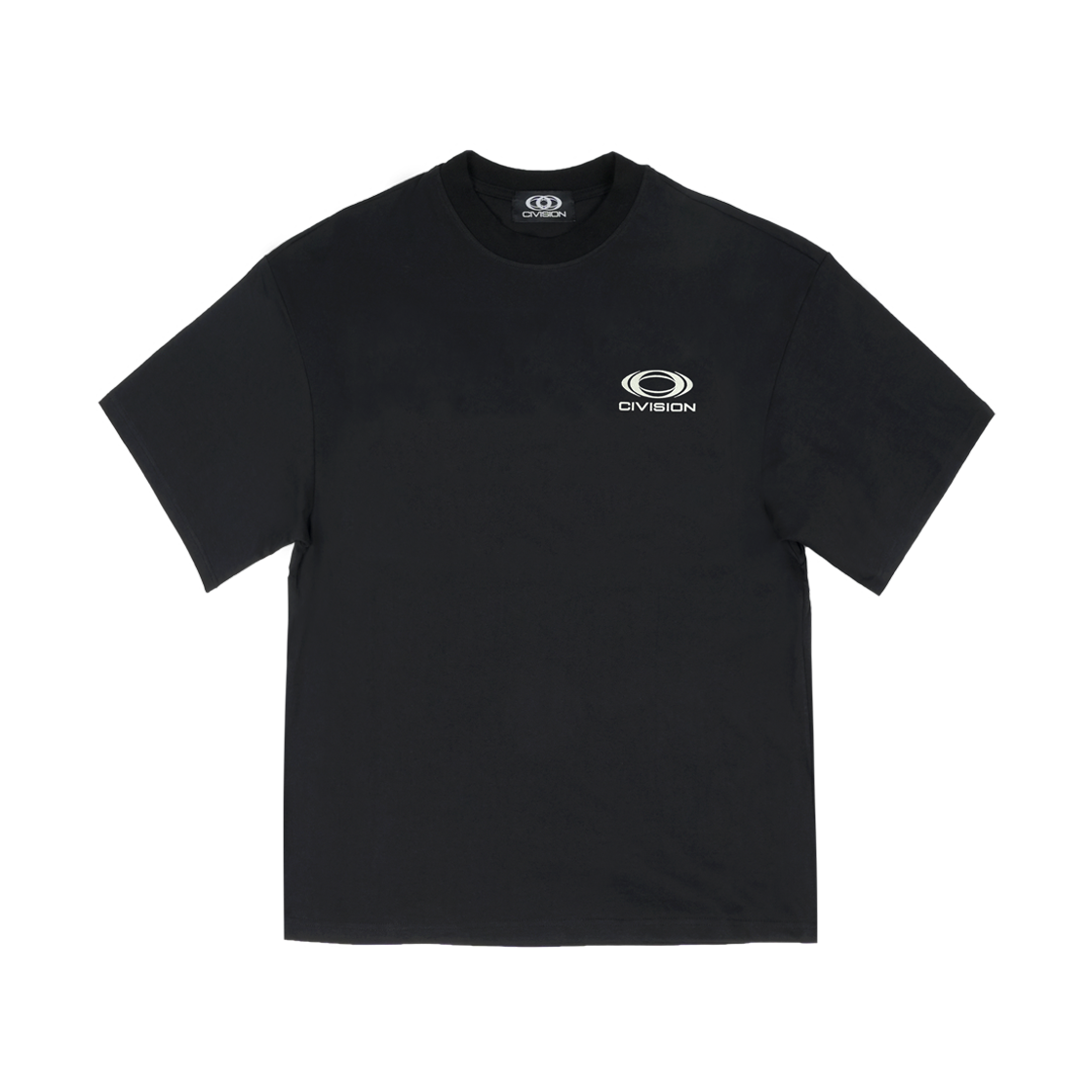씨비전 바이 씨에스씨 플레인 티셔츠 블랙(Civision by CSC Plain T-Shirt Black)