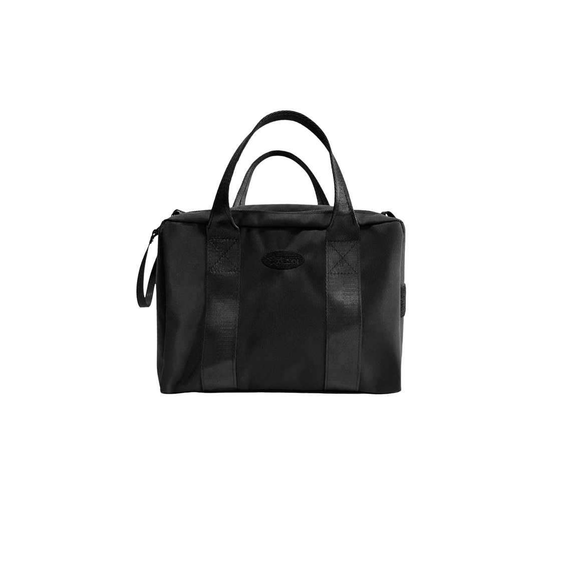 - Jichoi Dual Zip Hand Bag Black