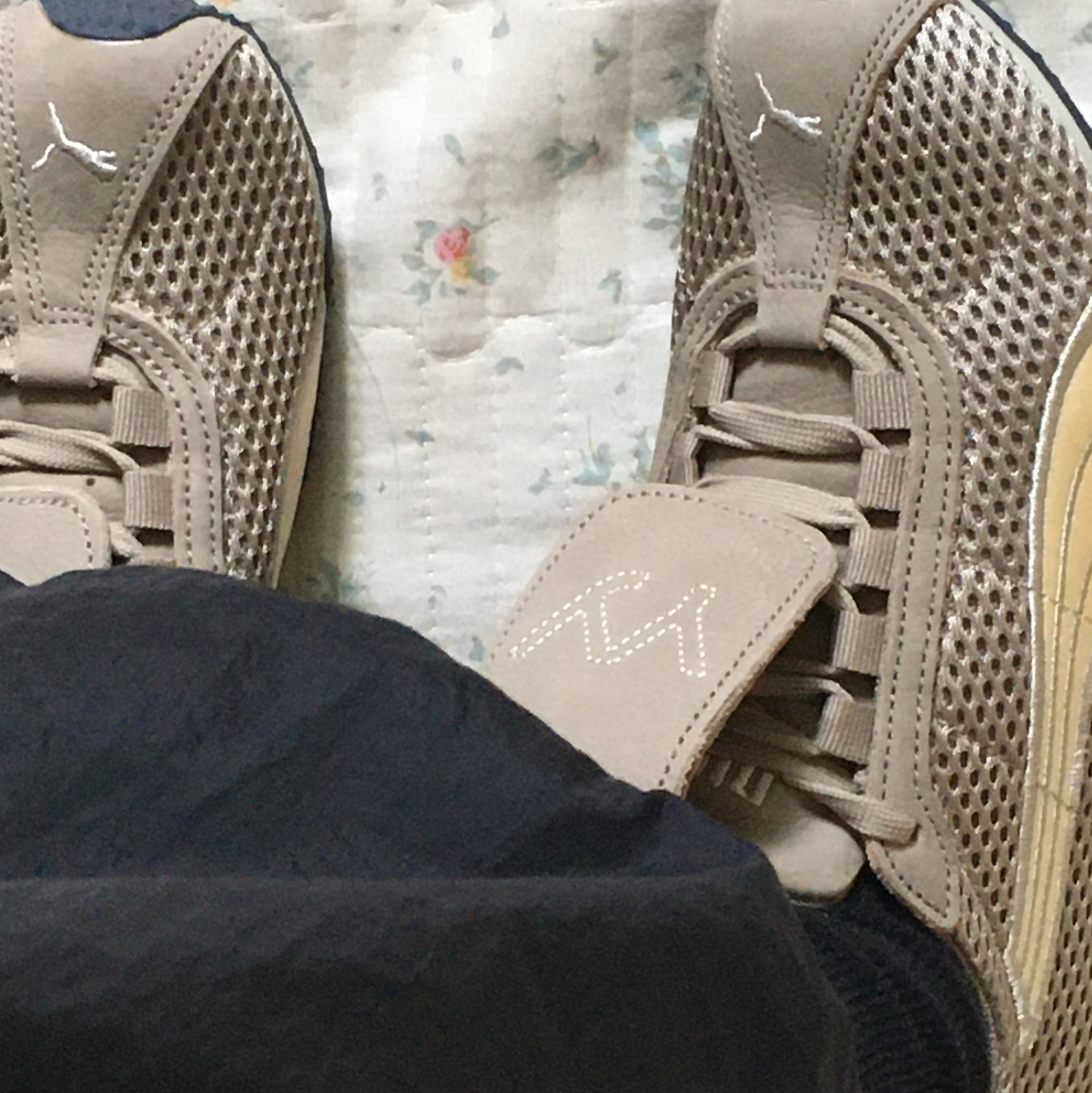 Puma x Open Yy H-street Oak Branch Creamy Vanilla 착용 스타일 - 3