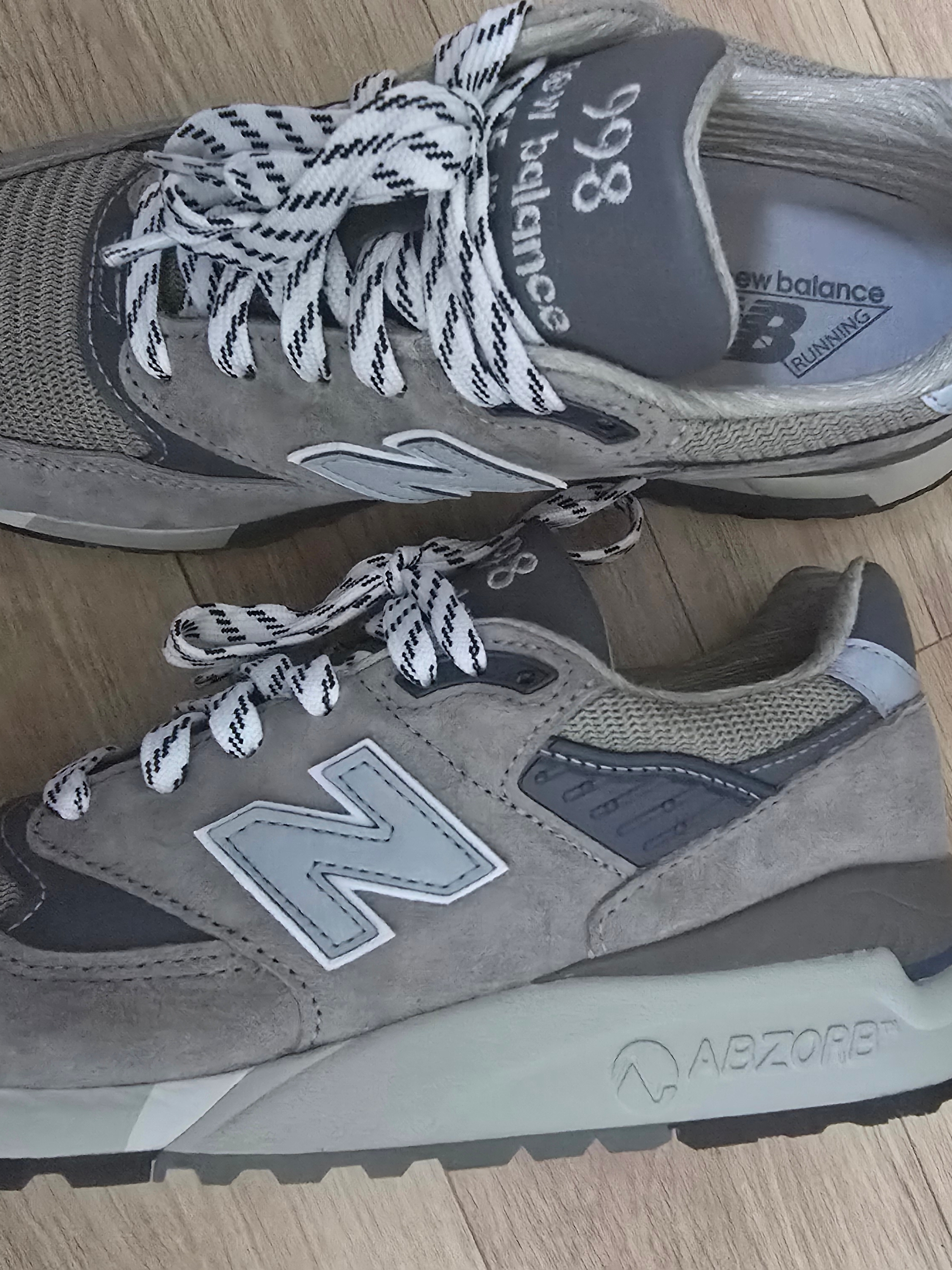 New Balance 998 Core Made in USA Grey Silver 착용 스타일