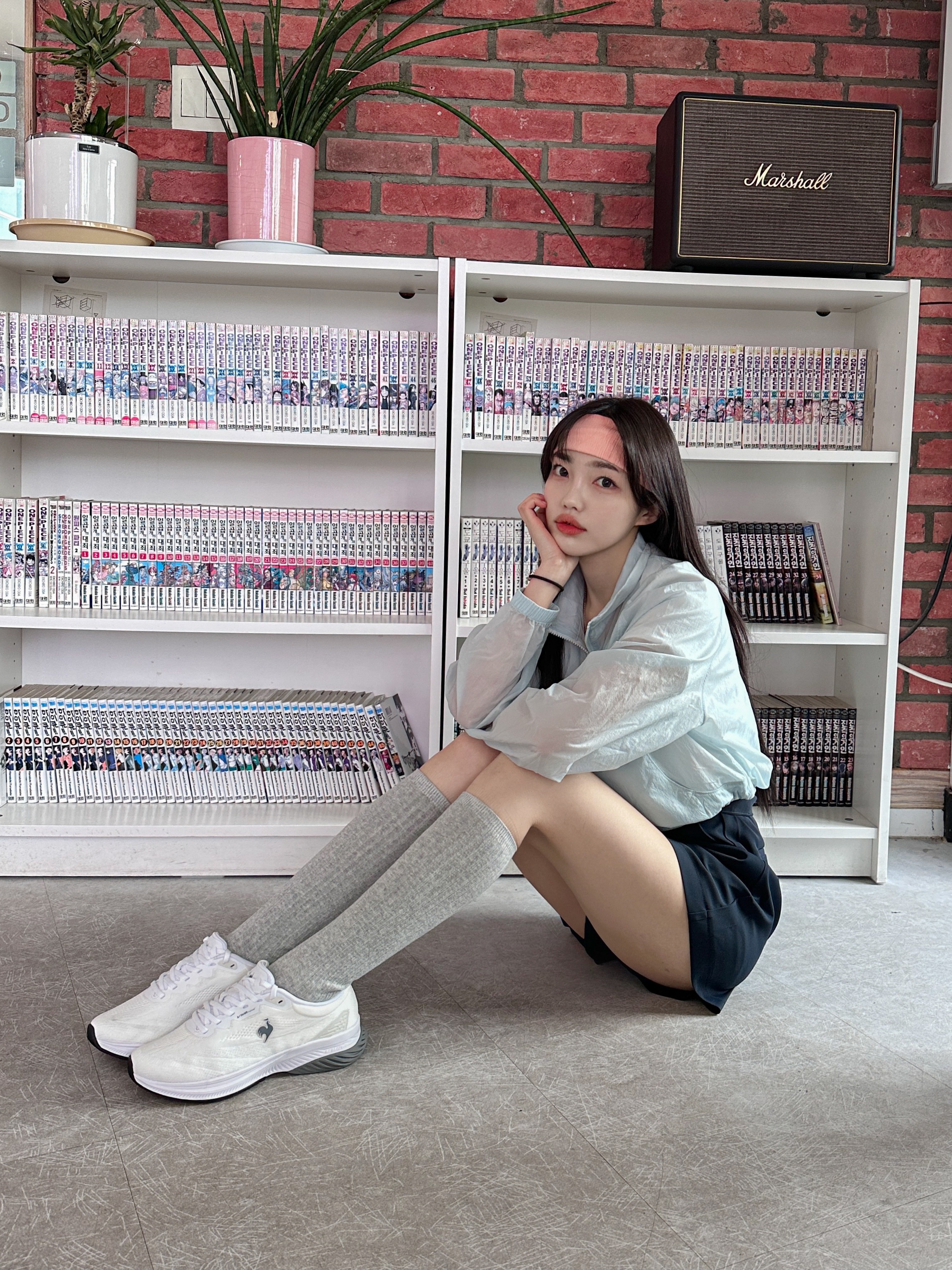 le coq sportif Viva Foam Plus White 착용 스타일 - 2