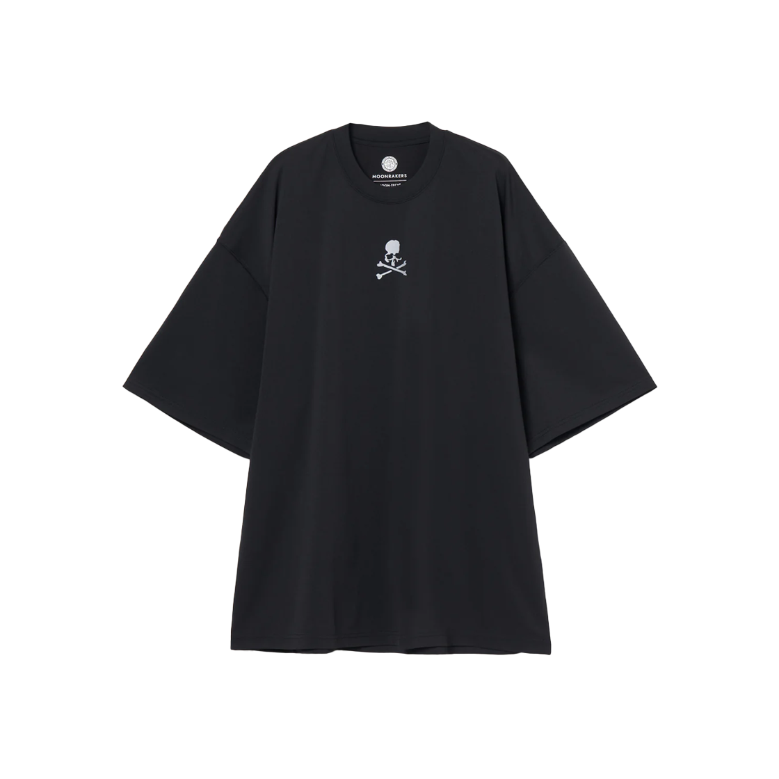 KM5DTSSMN25BK Mastermind World x Moonrakers Front Skull Tee Mastermind Boxy Fit Black - 25FW