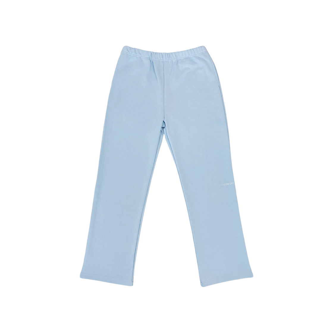 지초이 헤비 웨이트 코튼 스트레이트 레그 팬츠 라이트 블루(Jichoi Heavy Weight Cotton Straight Leg Pants Light Blue)