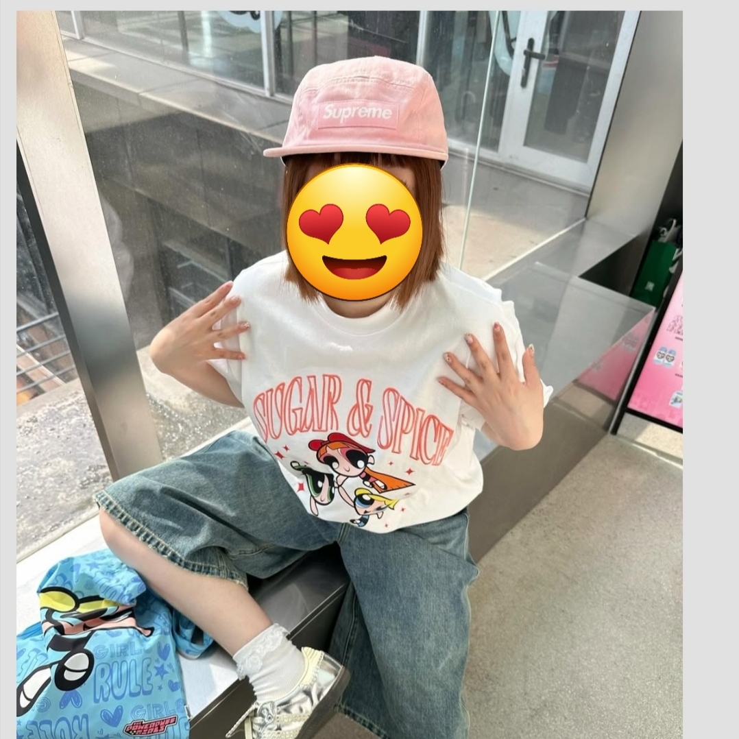 Supreme Denim Camp Cap Pink - 25SS 착용 스타일 - 3