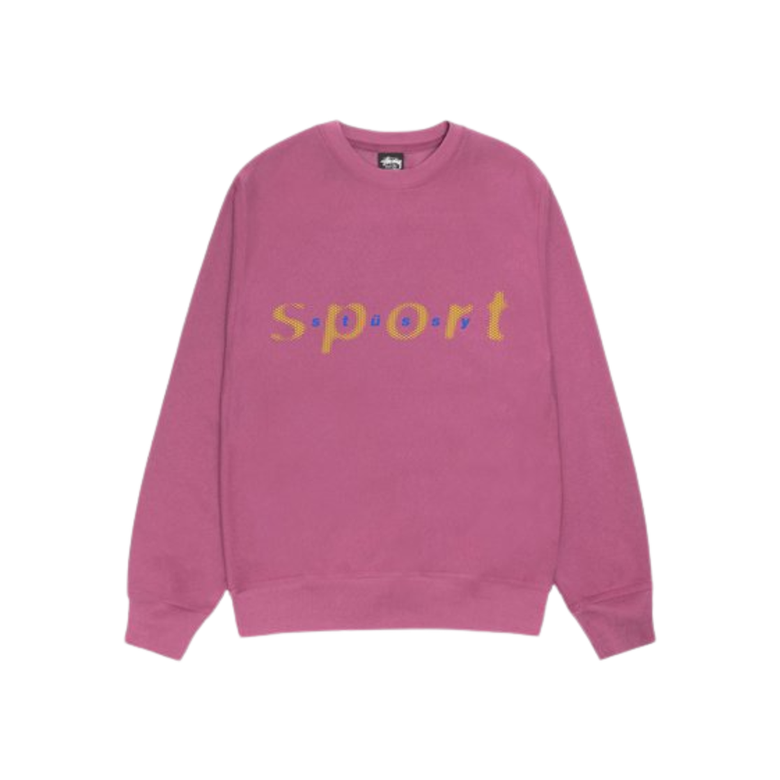1914998 Stussy Dot Sport Crew Berry