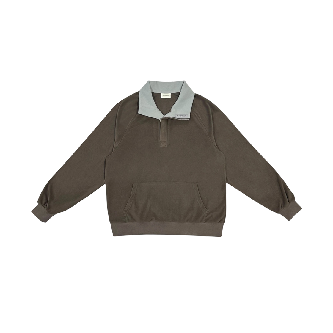 지초이 플리스 풀오버 밀크 초콜릿(Jichoi Fleece Pullover Milk Chocolate)