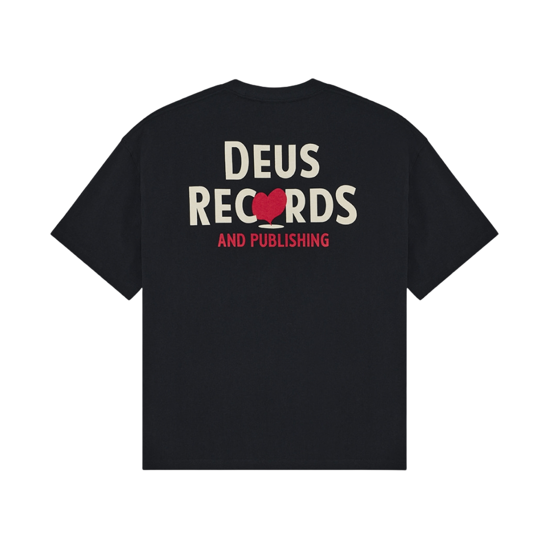 데우스 엑스 마키나 딥 컷 티셔츠 블랙(Deus Ex Machina Deep Cut T-Shirt Black) - 1