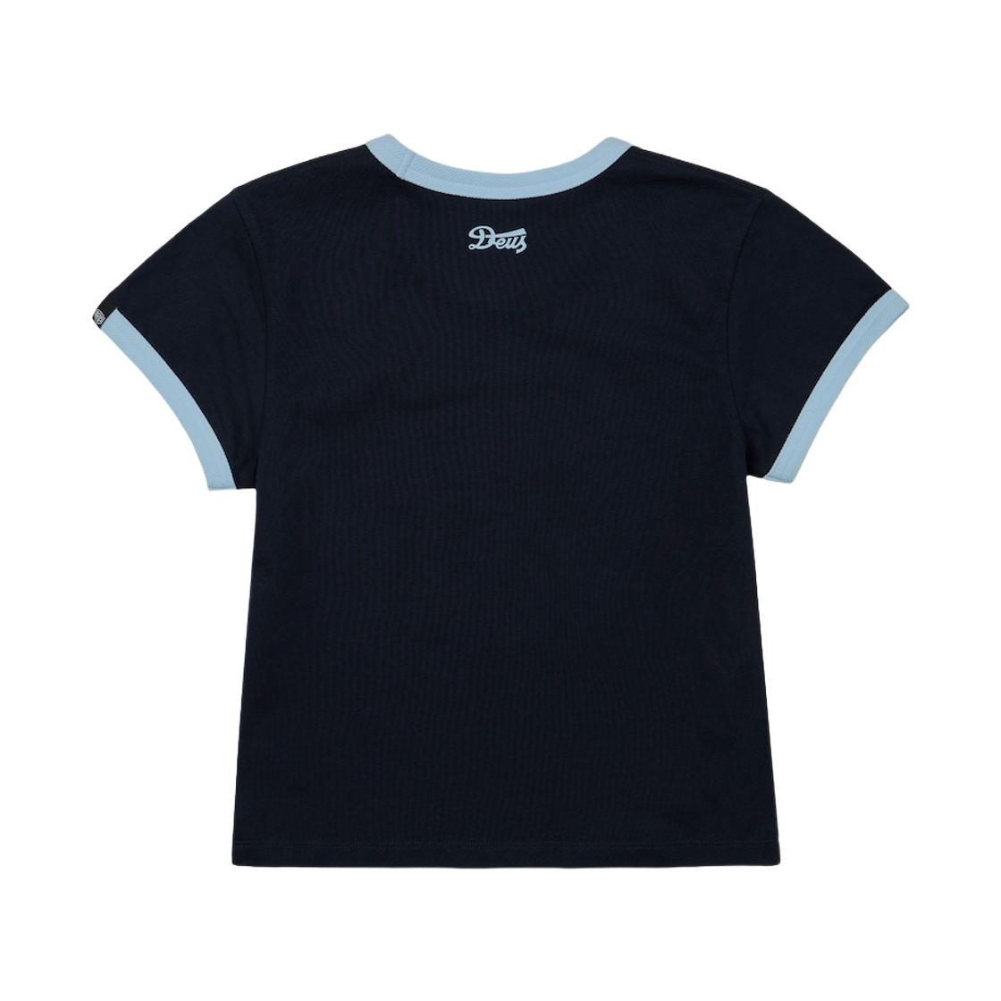 (W) 데우스 엑스 마키나 에브리데이 링거 티셔츠 네이비((W) Deus Ex Machina Everyday Ringer T-Shirt Navy) - 2