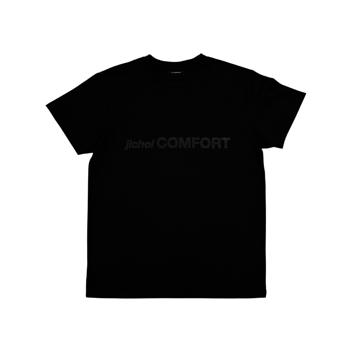 (W) 지초이 로고 티셔츠 블랙((W) Jichoi Logo T-Shirt Black)