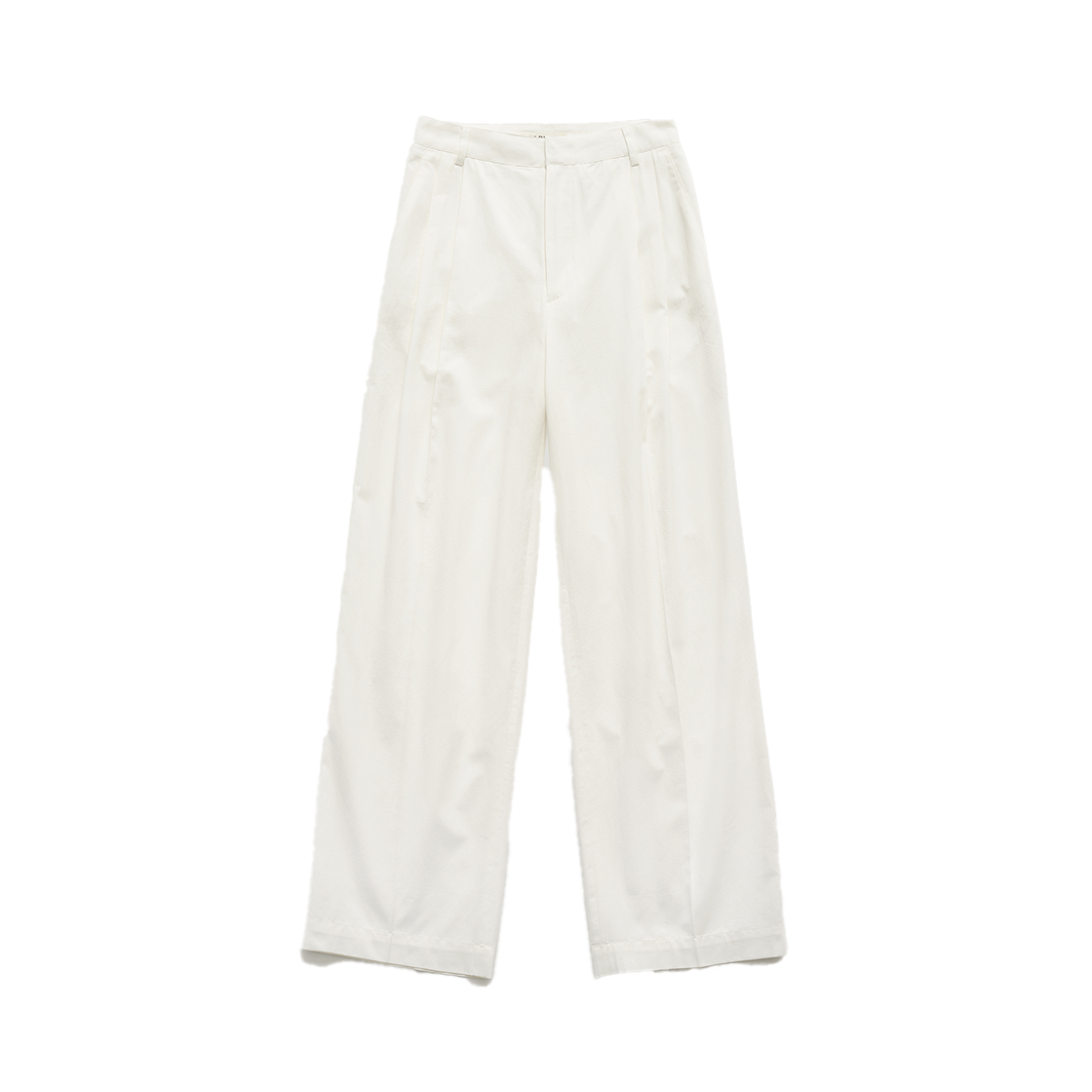 FV25B_PA05IV FARVEN Lart Cotton Pants Ivory
