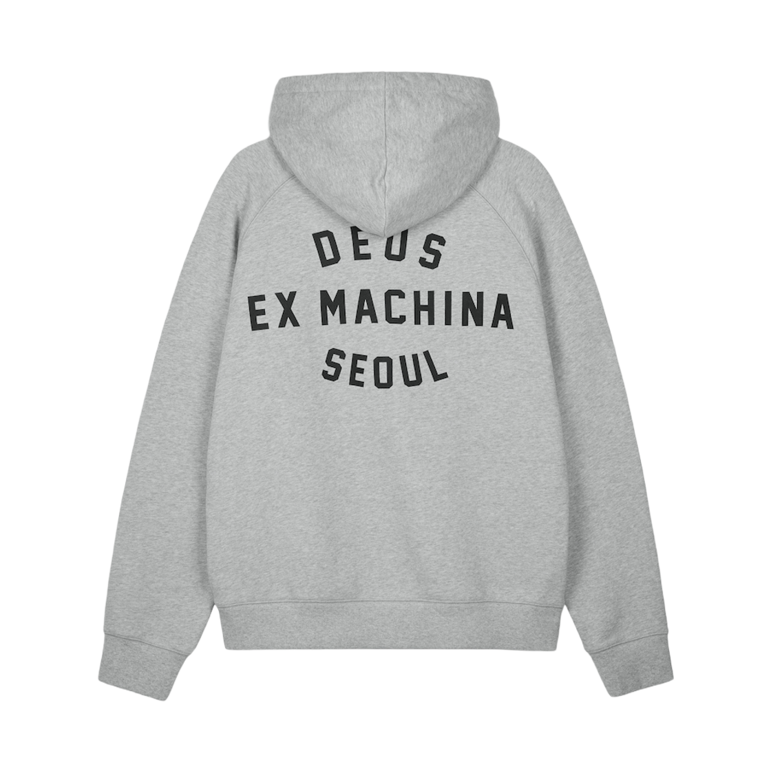 D251UHD010-093 Deus Ex Machina Seoul College Address Hoodie Medium Grey