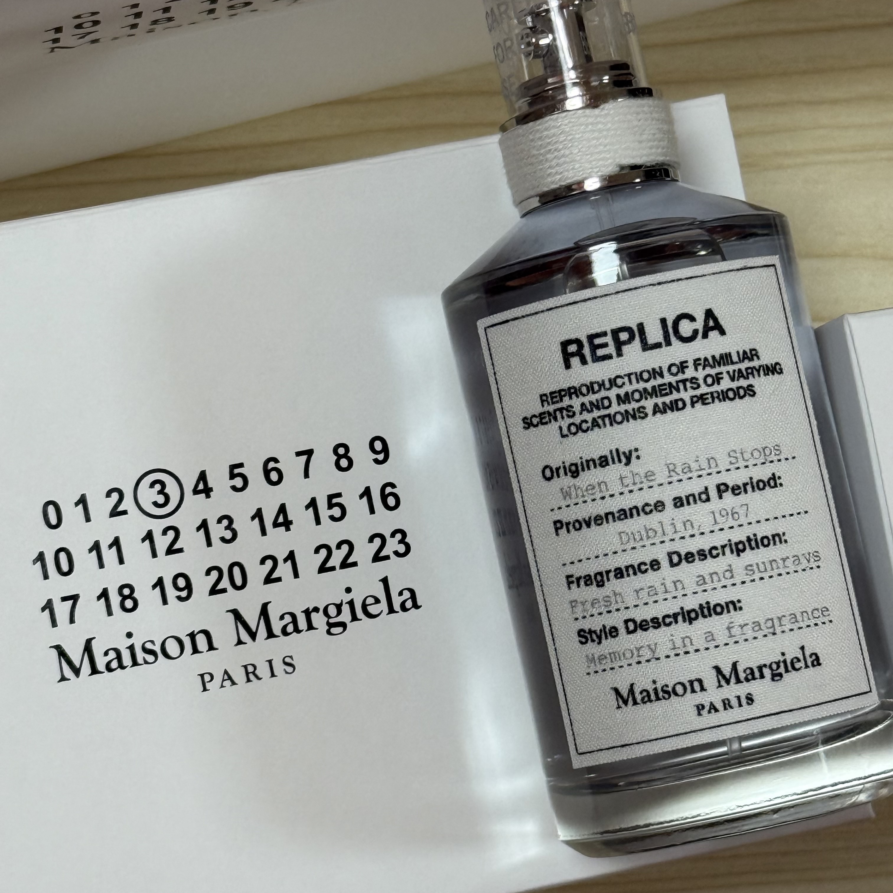 Maison Margiela Replica When the Rain Stops Eau De Toilette 100ml 착용 스타일 - 3