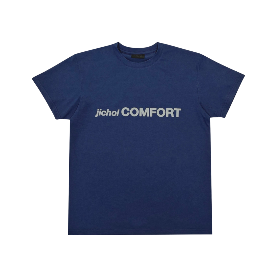 (W) 지초이 로고 티셔츠 네이비((W) Jichoi Logo T-Shirt Navy)